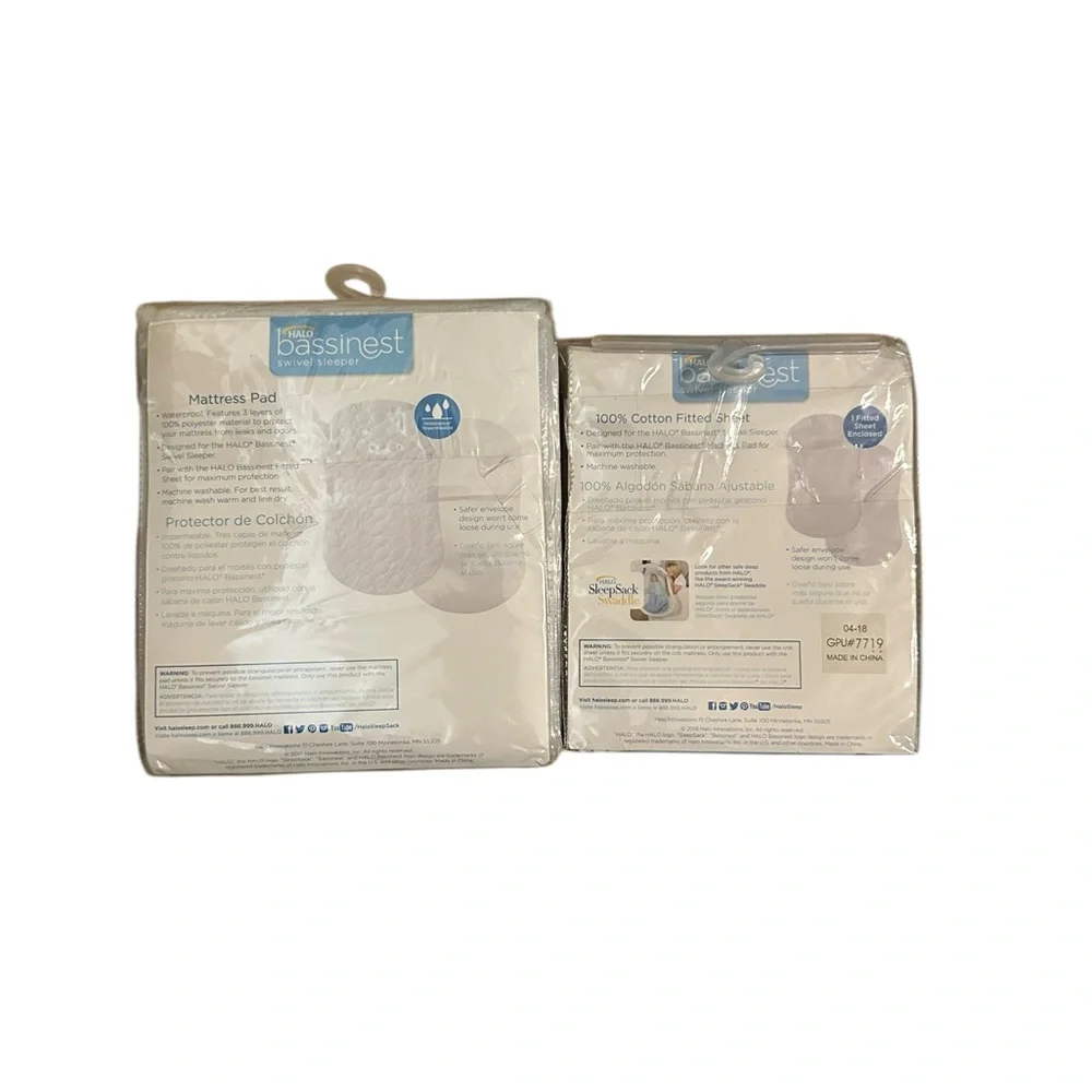 Halo Bassinest Mattress Cover Bed Sheet Set